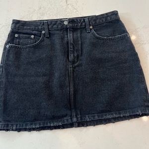 Lover + Friends denim skirt, size 29